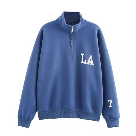 LA Half Zip and Sweatpants Set - Picture 2 of 5